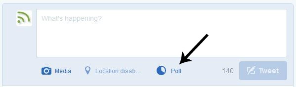 Twitter poll