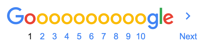 Getting to page 1 of Google