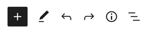 Block Editor top navigation menu - Online Amplify